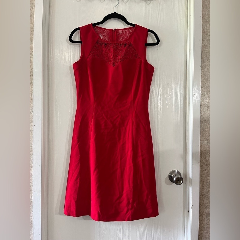 ANTONIO MELANI Red Mini Dress